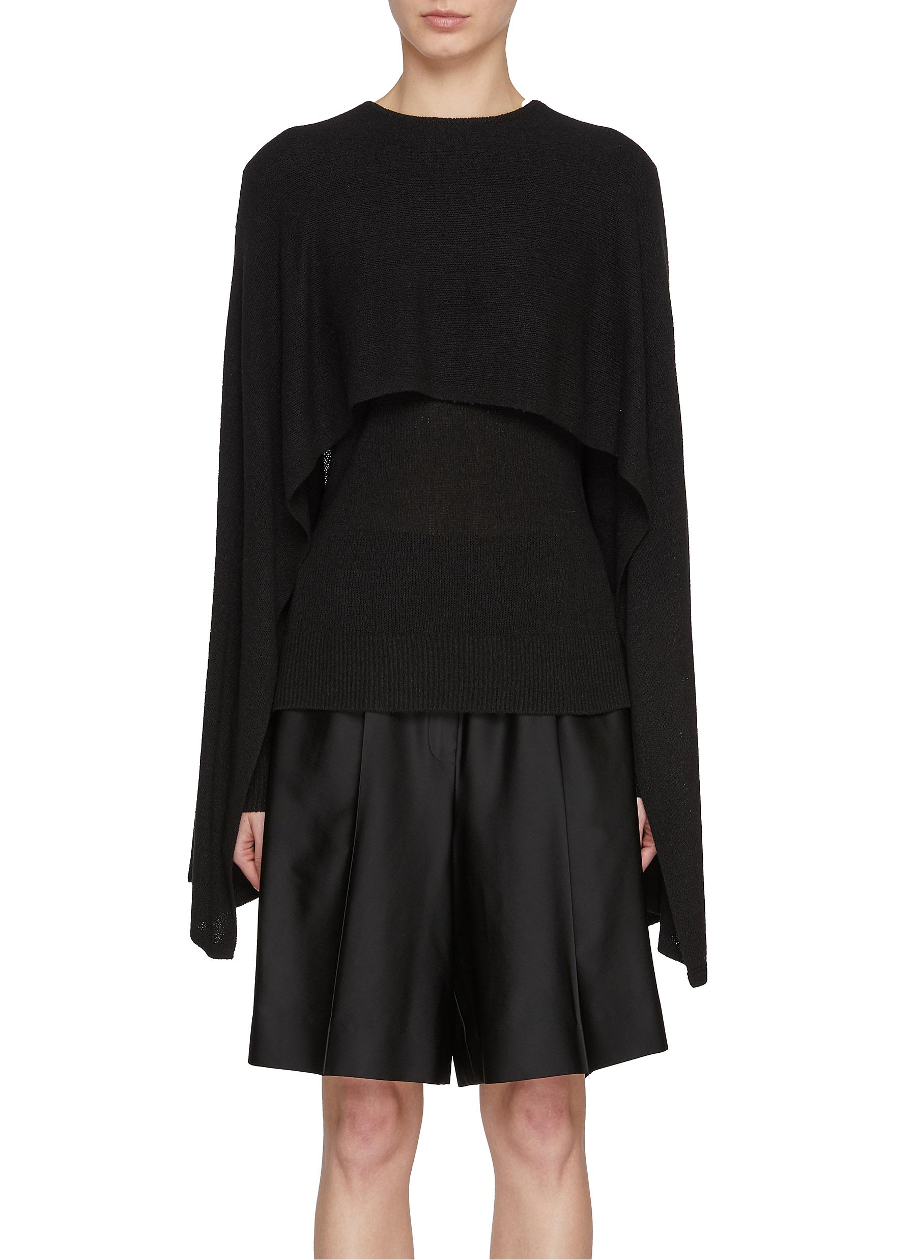 Urban Sophistication Carrie Knit Top in Black【関税込】 Carrie Knit Top in Black | Urban Sophistication