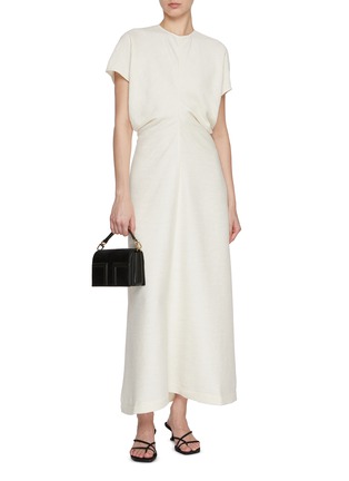 Figure View - Click To Enlarge - TOTEME - Slouch Waist Maxi Dress