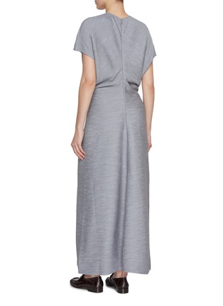 Back View - Click To Enlarge - TOTEME - Slouch Waist Maxi Dress