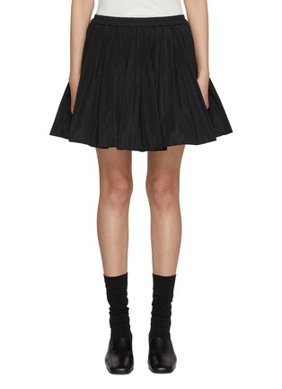 Main View - Click To Enlarge - EENK - Pleated Mini Skirt