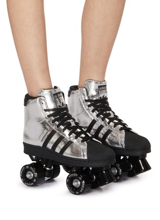 Figure View - Click To Enlarge - ADIDAS - Superstar 82 Skate High Top Women's Sneakers