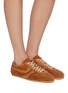 Figure View - Click To Enlarge - DRIES VAN NOTEN - Dustin Low Top Suede Women's Sneakers