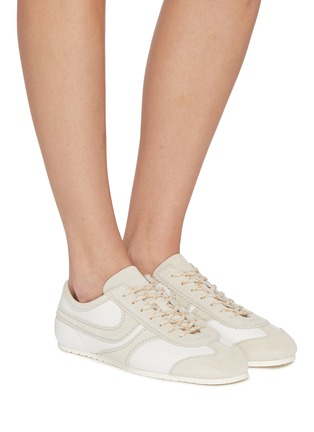 Figure View - Click To Enlarge - DRIES VAN NOTEN - Dustin Low Top Leather Women's Sneakers