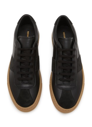 Detail View - Click To Enlarge - COMMON PROJECTS - Field Trainer Low Top Leather Women's Sneakers