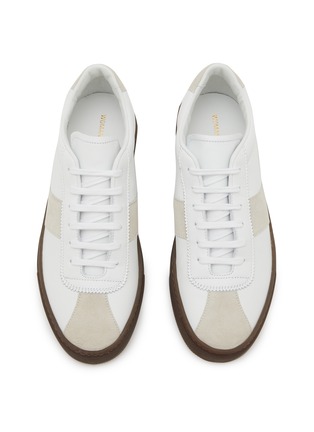 Detail View - Click To Enlarge - COMMON PROJECTS - Field Trainer Low Top Leather Women's Sneakers