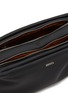 Detail View - Click To Enlarge - ZEGNA BAGS - Double Zip Leather Pouch