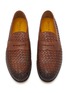 Detail View - Click To Enlarge - DOUCAL'S - Adler Leather Penny Moccasin