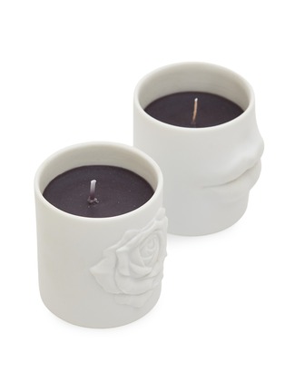Detail View - Click To Enlarge - L'OBJET - Small Le Duo & Oh Mon Dieu! + Rose Noire Candles — Set Of 2