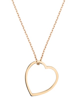  - REPOSSI - Antifer Heart 18K Pink Gold Necklace