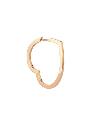 Main View - Click To Enlarge - REPOSSI - Antifer 18K Pink Gold Single Hoop Earring