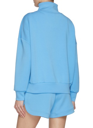 Back View - Click To Enlarge - VARLEY - Hawley Half Zip Sweatshirt