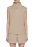 Main View - Click To Enlarge - VARLEY - Magnolia Half Zip Tank Top