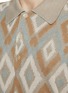 - PIACENZA 1733 - Thread To Thread Argyle Knit Cotton Polo Shirt