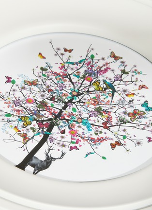Detail View - Click To Enlarge - KRISTJANA S WILLIAMS - Bleikur Stag Tree Art Print