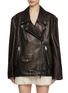 Main View - Click To Enlarge - KHAITE - Hansel Leather Jacket