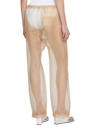 Back View - Click To Enlarge - KHAITE - Trenton Sheer Silk Pants