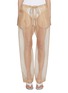 Main View - Click To Enlarge - KHAITE - Trenton Sheer Silk Pants