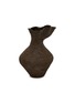 Detail View - Click To Enlarge - TANIA WHALEN CERAMICS - The Flutter Vessel — Brown