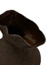 Detail View - Click To Enlarge - TANIA WHALEN CERAMICS - The Flutter Vessel — Brown