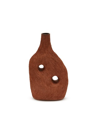 Main View - Click To Enlarge - TANIA WHALEN CERAMICS - Landscape Vessel — Chocolate