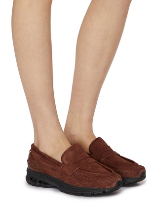 Figure View - Click To Enlarge - NEW BALANCE - 1906 Low Top Leather Women's Sneaker Loafers