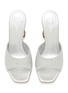 Detail View - Click To Enlarge - AMINA MUADDI - Lupita 95 Satin Heeled Sandals