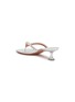  - AMINA MUADDI - Gigi 45 Leather Heeled Sandals