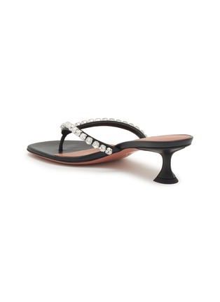  - AMINA MUADDI - Gigi 45 Leather Heeled Sandals