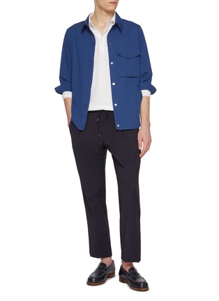Figure View - Click To Enlarge - EQUIL - Techno Jersey Overshirt