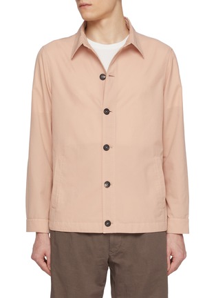 Main View - Click To Enlarge - EQUIL - Stretch Microfiber Overshirt