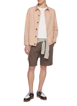 Figure View - Click To Enlarge - EQUIL - Stretch Microfiber Overshirt