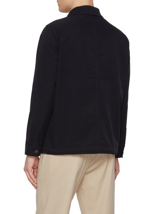 Back View - Click To Enlarge - EQUIL - Stretch Microfiber Overshirt