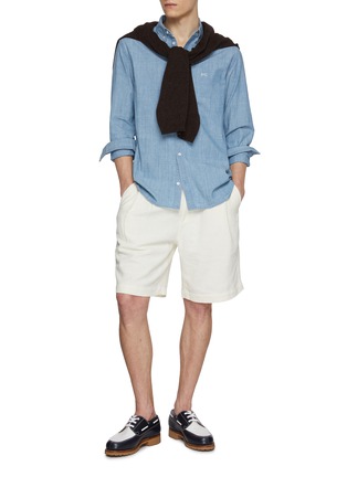 Figure View - Click To Enlarge - DENHAM - Chambray Shirt