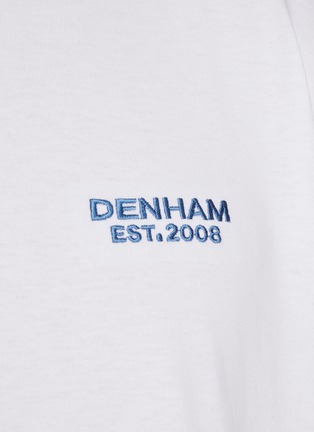  - DENHAM - Cherub Back Graphic Print Cotton T-Shirt