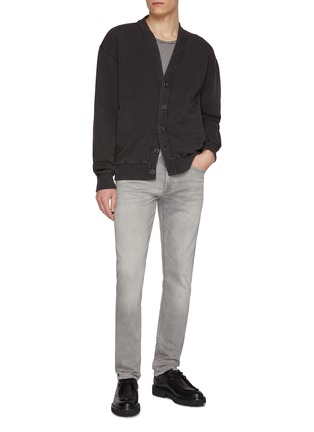 Figure View - Click To Enlarge - DENHAM - Razor Free Move Slim Light Wash Jeans