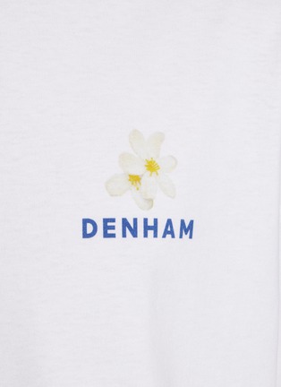 - DENHAM - Botanical Back Graphic Print Cotton T-Shirt