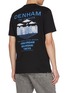 Back View - Click To Enlarge - DENHAM - The Amsterdam Skyline Cotton T-Shirt
