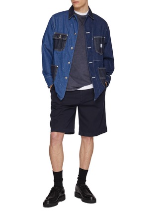 Figure View - Click To Enlarge - DENHAM - Heavy Jersey Relaxed Cotton T-Shirt