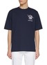 Main View - Click To Enlarge - DENHAM - Cherub Chest Graphic Print Cotton T-Shirt