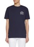 Main View - Click To Enlarge - DENHAM - Scissor Logo Print Cotton T-Shirt