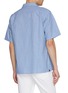 Back View - Click To Enlarge - DENHAM - Luca Cotton Jacquard Camp Shirt