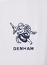  - DENHAM - Cherub Chest Graphic Print Cotton T-Shirt
