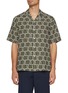 Main View - Click To Enlarge - FRESCOBOL CARIOCA - Palmeria Print Linen Shirt