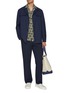 Figure View - Click To Enlarge - FRESCOBOL CARIOCA - Palmeria Print Linen Shirt