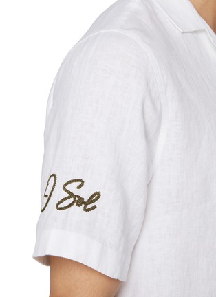  - FRESCOBOL CARIOCA - Sol Embroidered Linen Shirt
