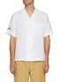 Main View - Click To Enlarge - FRESCOBOL CARIOCA - Sol Embroidered Linen Shirt