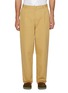 Main View - Click To Enlarge - FRESCOBOL CARIOCA - Pleated Front Straight Leg Cotton Pants