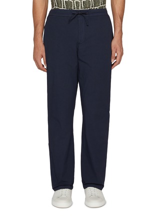 Main View - Click To Enlarge - FRESCOBOL CARIOCA - Drawstring Straight Leg Cotton Pants
