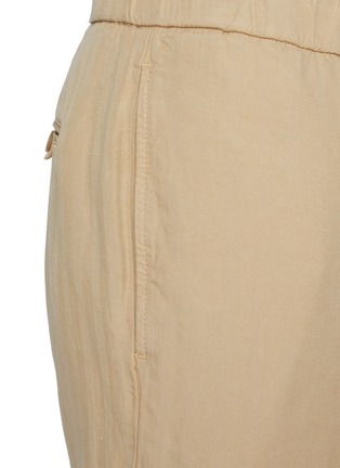  - FRESCOBOL CARIOCA - Oscar Elasticated Herringbone Slim Fit Pants