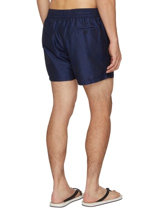 Back View - Click To Enlarge - FRESCOBOL CARIOCA - O'Sol Rio Jacquard Swim Shorts